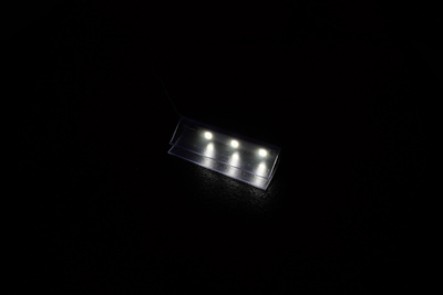 Oświetlenie LED 2 Klipy białe zimne