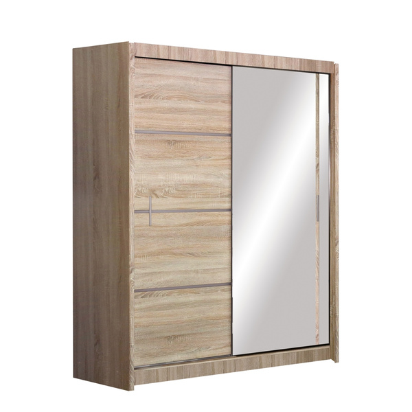 Dwudrzwiowa szafa przesuwna z lustrem 150 cm VOTIS