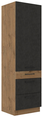 Wysoka szafka kuchenna z szufladami 60 cm VIKI 