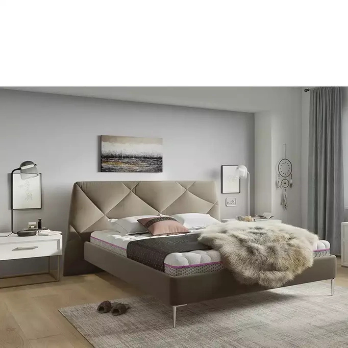Tapicerowane łóżko młodzieżowe 90x200 DAVOS