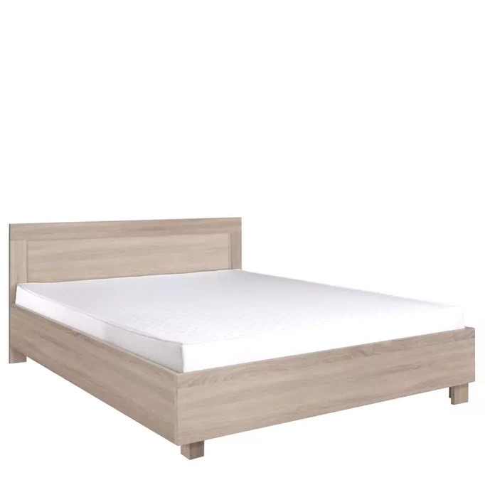 Łóżko pod materac 160x200 dąb sonoma meble systemowe KING