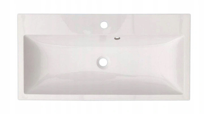 Zestaw wiszących mebli łazienkowych z umywalką CHAPO XL