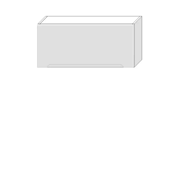 Biała szafka nad okap 80 cm ZOYA