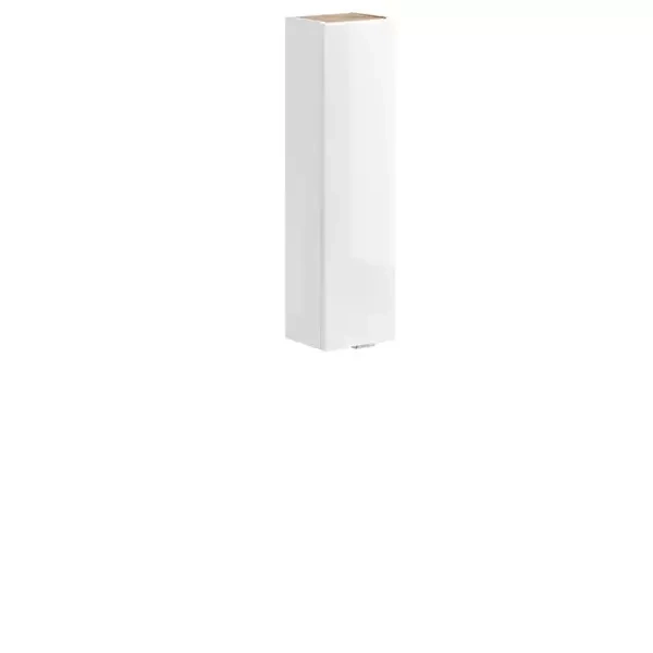 Biała szafka łazienkowa z półkami CHARM
